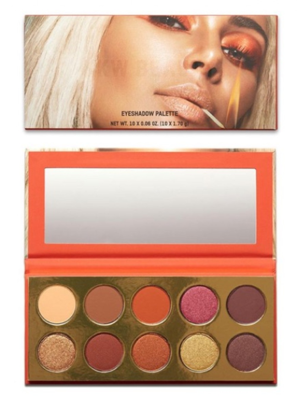 New KKW Beauty Sooo Fire Eyeshadow Palette